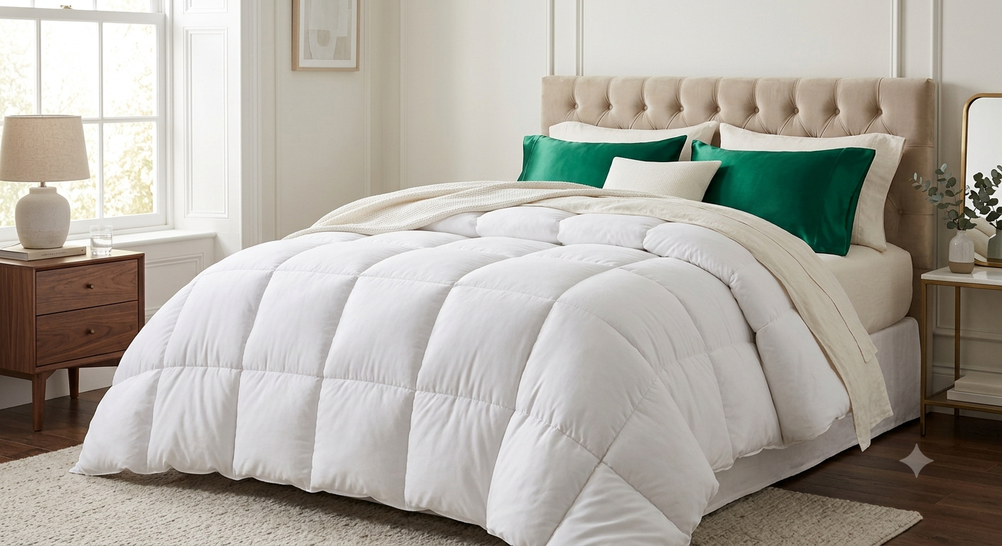 Silk-Touch Luxury Pillow Casings (Pair)