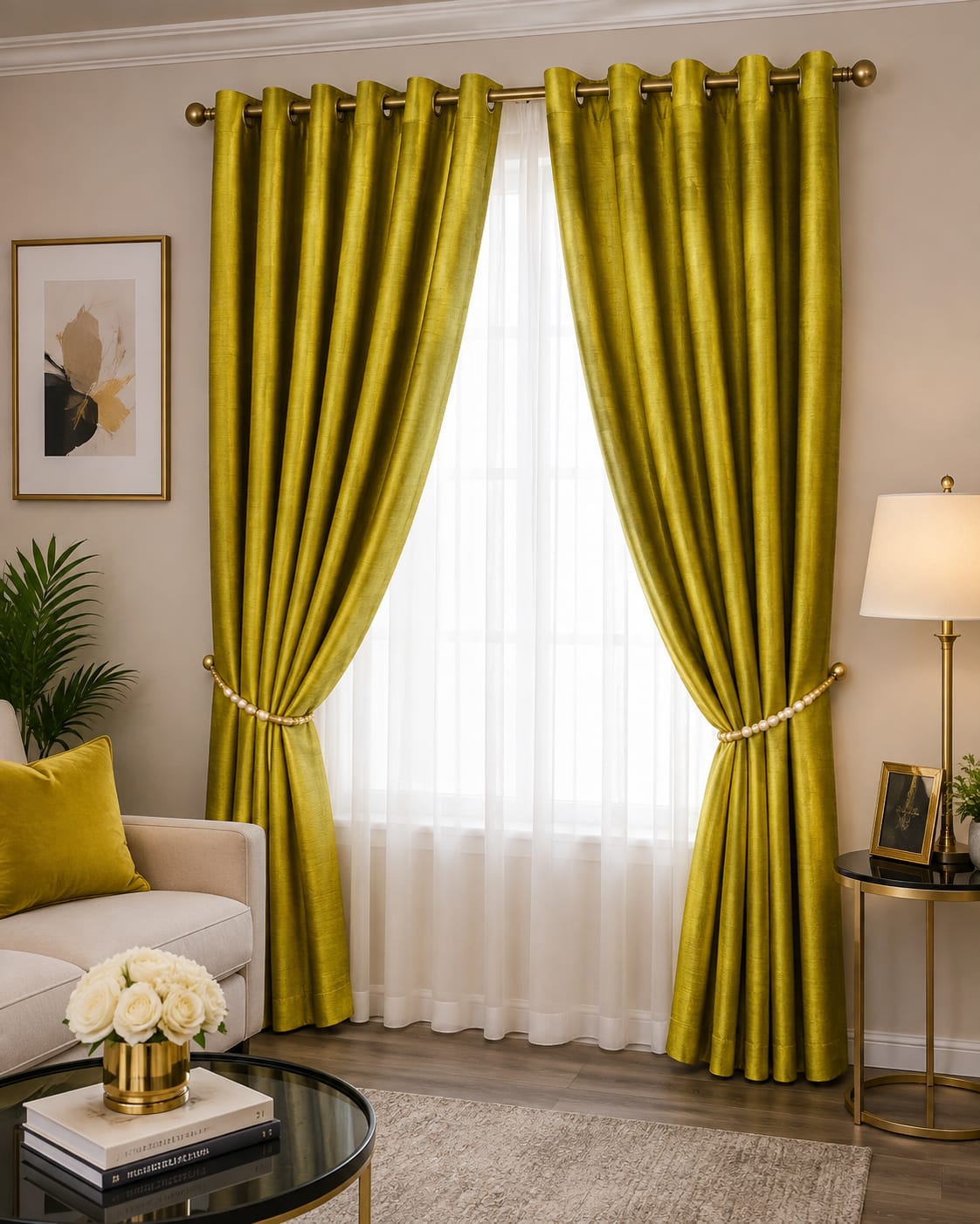 Mustard yellow
