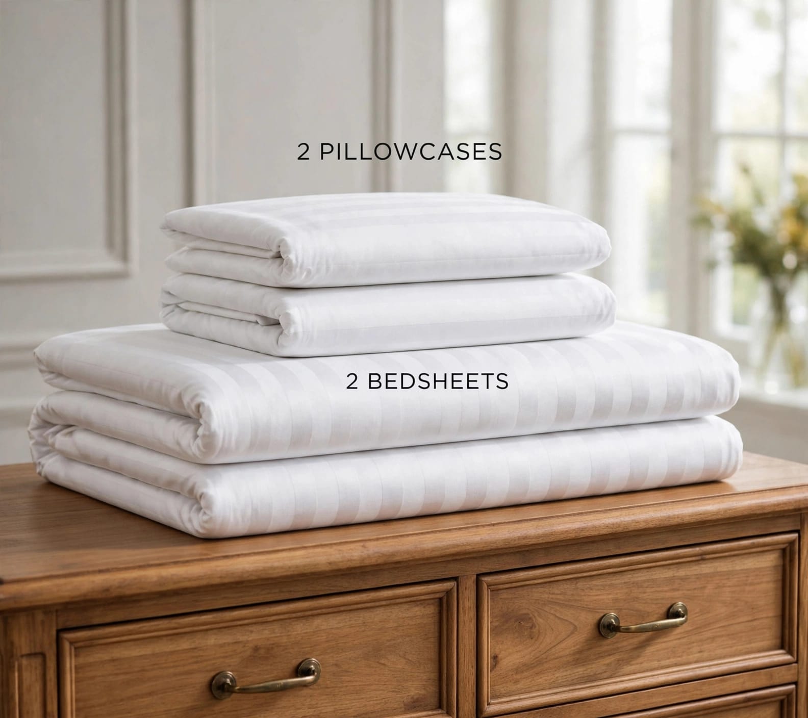 stripped polycotton