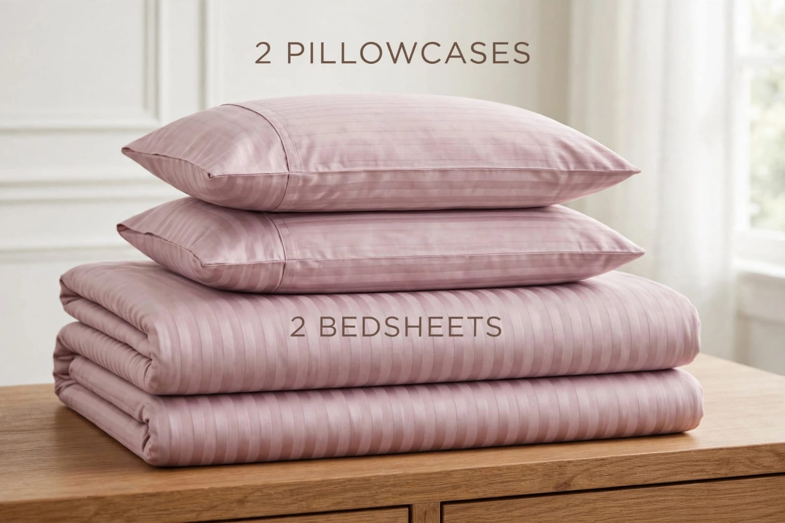 stripped polycotton