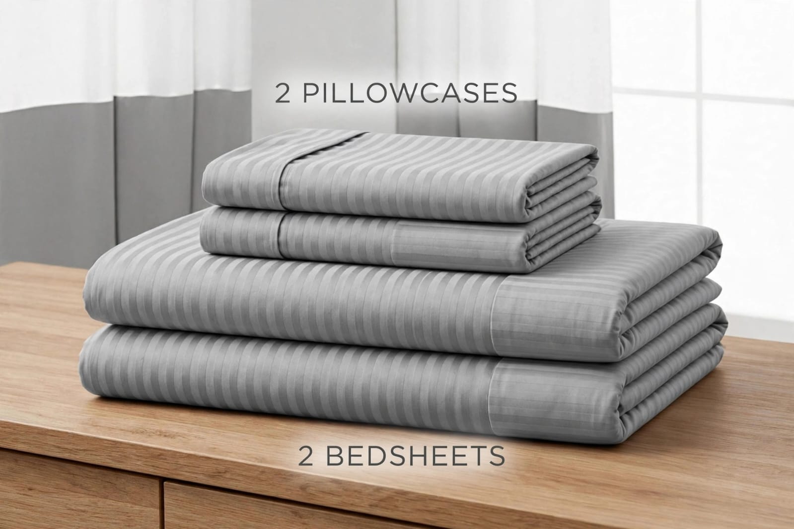 stripped polycotton